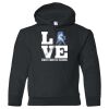 18500B Youth Heavy Blend Hooded Sweatshirt Thumbnail